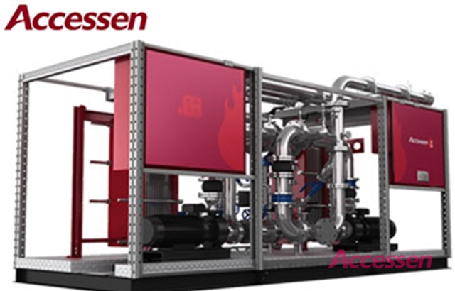 Accessen-The God of fire series standardized heat exchange skid